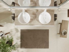 Раковина для ванної Hansgrohe Xuniva S SmartClean Ø40 см білий кераміка 61071450