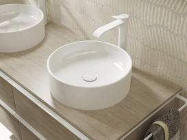 Раковина для ванной Hansgrohe Xuniva S Ø40 см керамика белый 60164450