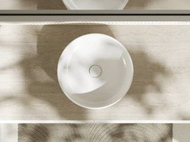 Раковина для ванної Hansgrohe Xuniva S Ø40 см кераміка білий 60164450