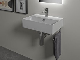 Раковина для ванной Hatria Bahia 13 50х36,5 см керамика белый BH0500365011TS0