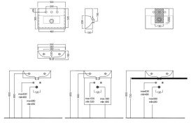 Раковина для ванной Hatria Bahia 13 50х46,5 см керамика белый глянцевый BH0500465010TS0