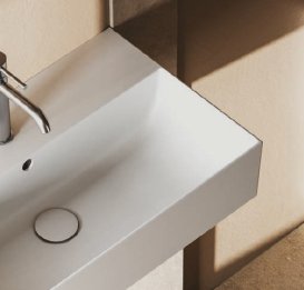 Раковина для ванної Hatria Bahia 13 50х46,5 см кераміка білий глянцевий BH0500465011TS0