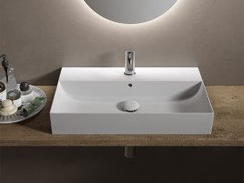 Раковина для ванної Hatria Bahia 13 60х36,5 см кераміка білий глянцевий BH0600365011TS0