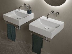 Раковина для ванной Hatria Bahia 13 60х46,5 см керамика белый глянцевый BH0600465011TS0