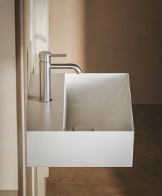 Раковина для ванної Hatria Bahia 13 60х46,5 см кераміка білий матовий BH0600465251TS0