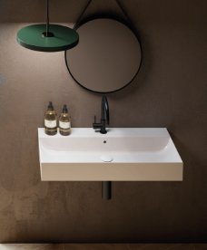 Раковина для ванної Hatria Bahia 13 60х46,5 см кераміка білий матовий BH0600465251TS0