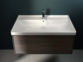 Раковина для ванної Hatria Canalgrande 100х50 см кераміка білий глянцевий 00Y1EL01