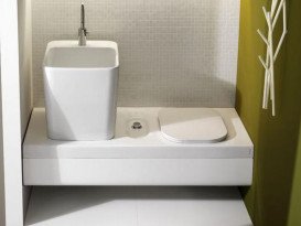 Раковина для ванной Hatria G-Full 48 48х40 см керамика белый глянцевый 00YXG801