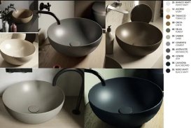 Раковина для ванной Hatria Happy Hour Alchemy 05:00 S 25х25 см фаянс крит A0Y5A528