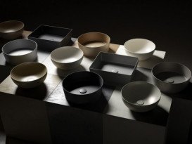 Раковина для ванної Hatria Happy Hour Alchemy 07:00 S 40х40 см фаянс крит A0Y1VG28