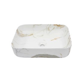 Раковина для ванної Insana Ofay 50х39 см кераміка білий/коричневий А0055232