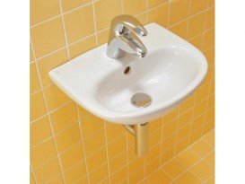 Раковина для ванной Jika Zeta 40х32 см подвесная керамика белый H8153930001041