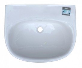 Раковина для ванной Jika Zeta 55х44 см подвесная без отверстия H8103910001091