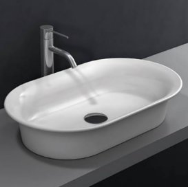 Раковина для ванної Kerama Marazzi Canaletto 65x40 см кераміка білий CN.wb.65