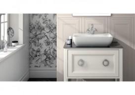 Раковина для ванної Kerama Marazzi Plaza 55x40 см кераміка білий PL.wb.55.1