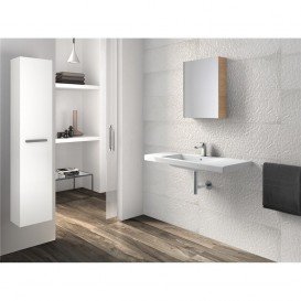 Раковина для ванной комнаты Roca Alter 100х46 см подвесная керамика белый A3270MA000