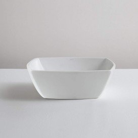 Раковина для ванной Kraus Elavo накладная 42х42 см керамика белый KCV-126