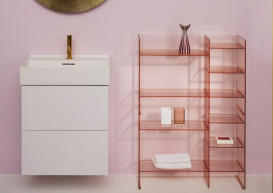 Раковина для ванной Laufen Kartell 50х46 см с 1 отверстием под смеситель керамика белый с покрытием LCC H8103324001041