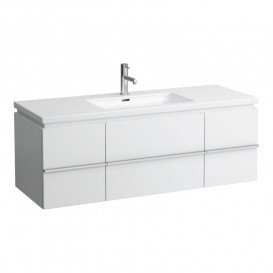 Раковина для ванной Laufen Living 130х48 см с 1 отверстием керамика белый H8164350001041