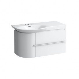 Раковина для ванної Laufen Palace 90х46 см з інтегрованою керамічної полицею справа H8167020001081