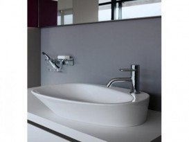 Раковина для ванної Laufen Palomba Collection 60х40 см з 1 отвором без переливу кераміка білий H8168030001111