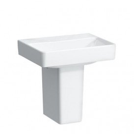 Раковина для ванной Laufen Pro S 45х34 см без отверстия без перелива шлифованная керамика белый H8169610001421