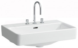 Раковина для ванной Laufen Pro S 55х38 см с 3 отверстиями керамика белый H8129520001081