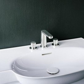 Раковина для ванної Laufen The New Classic 60х48 см із 3 отворами кераміка білий матовий H8138537571081