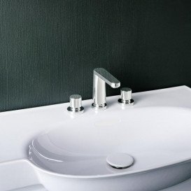 Раковина для ванної Laufen The New Classic 60х48 см з 3 отворами без переливу кераміка білий матовий H8138537571581