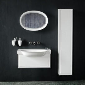Раковина для ванної Laufen The New Classic 100х48 см без отворів без переливу кераміка білий з покриттям LCC H8138574001121