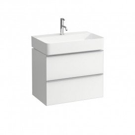 Раковина для ванной Laufen Val 55х40 см с 1 отверстием без перелива керамика белый с покрытием LCC H8122844001111