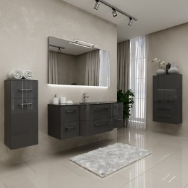 Раковина для ванної Marsan Regine 1460 акриловий камінь на тумбу REGINE1460акрил