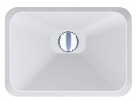 Раковина для ванной Miraggio Albena 44х31 см Mirasoft Technology белый матовый 0001063