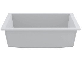 Раковина для ванной Miraggio Bogota 405 литой мрамор Miramarble белый матовый 0000788