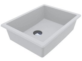 Раковина для ванной Miraggio Bogota 405 литой мрамор Mirasoft Technology белый 0002455