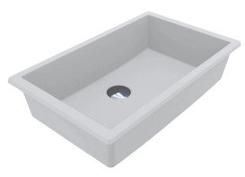 Раковина для ванної Miraggio Bogota 505 мармур литий Miramarble білий матовий 0000665