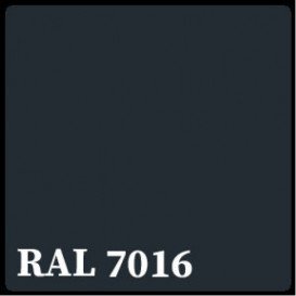 Раковина для ванної Miraggio Capri 49,4 х39,5 см литої мармур Miramarble антрацитово-сірий 0000292