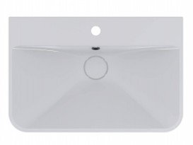 Раковина для ванної Miraggio Chamonix 65,5х43,2 см Miramarble білий 0000759