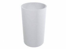 Раковина для ванної Miraggio Cosmos Ø50,3 см литий мармур Mirasoft Technology білий 0001635