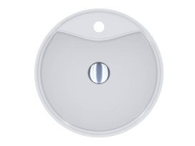 Раковина для ванной Miraggio Country 42х42 см Miramarble белый глянцевый 0002282