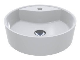 Раковина для ванной Miraggio Country 42х42 см Miramarble белый глянцевый 0002282