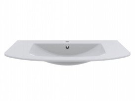 Раковина для ванной Miraggio Dea 99,6х54,3 см Miramarble белый 0001545