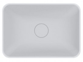 Раковина для ванной Miraggio Debora 50х35 см Mirasoft Technology белый матовый 0001048