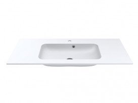 Раковина для ванной Miraggio Della 1100 Mirasoft Technology белый матовый 0001074