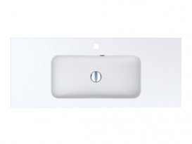 Раковина для ванної кімнати Miraggio Della 1100 Mirasoft Technology білий матовий 0001074