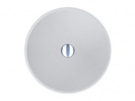 Раковина для ванної Miraggio Ellel Ø46 см Mirasoft Technology білий матовий 0001079