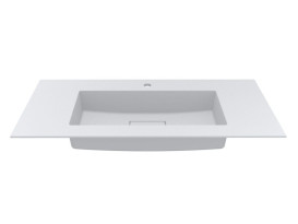 Раковина для ванної Miraggio Erica 1000 Matt 100х50 см Miramarble Matt білий матовий 8813495
