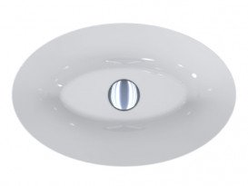 Раковина для ванной Miraggio Eva 50х32 см Miramarble белый 0000187