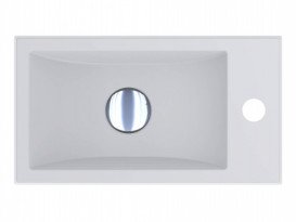 Раковина для ванной Miraggio Faro 40,8х22,7 см Mirasoft Technology белый матовый 0001081