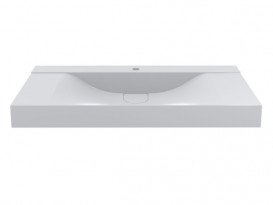 Раковина для ванної кімнати Miraggio Fly 1000 Miramarble білий 0000733